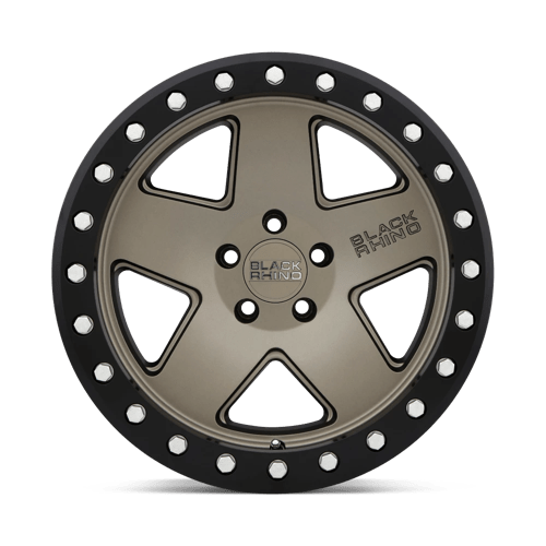 Black Rhino CRAWLER Matte Bronze W/ Black Ring 18x9.5 0 5x139.7mm 78.1mm