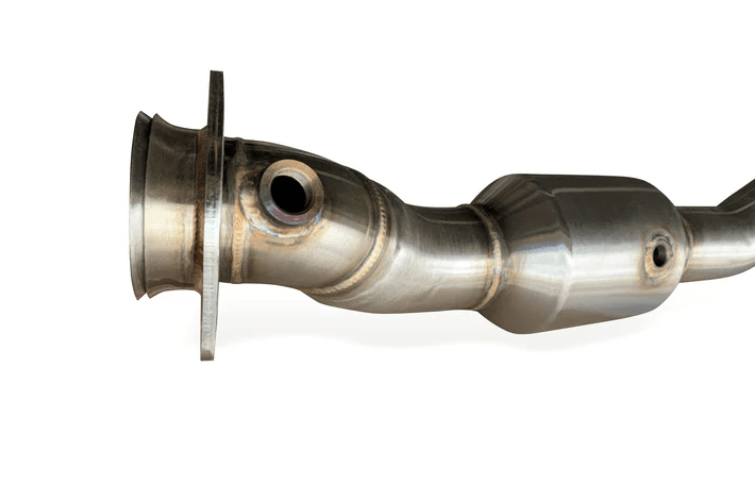 CV Fabrication 15 - 16 Ford F - 150 3.5L EcoBoost FF351516CDP - 1 Stainless Steel Catted Downpipes - Downpipes - CV Fabrication