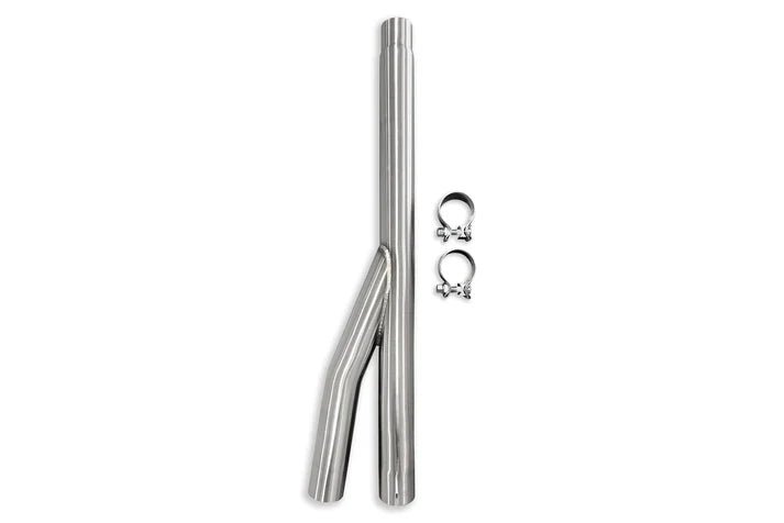 CV Fabrication 15 - 24 Ford Mustang EcoBoost EMRD - 1 Y - Pipe (Resonator Delete) - Y Pipes - CV Fabrication