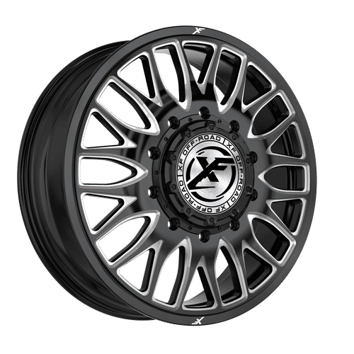 XF OFFROAD XF-240GBML-F - Gloss Black Milled 20x8.25 ET110 10x225