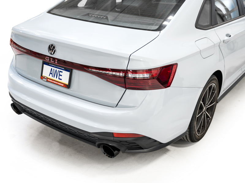 AWE Tuning 22-25 Volkswagen Jetta GLI Touring Edition Exhaust - Diamond Black Tips
