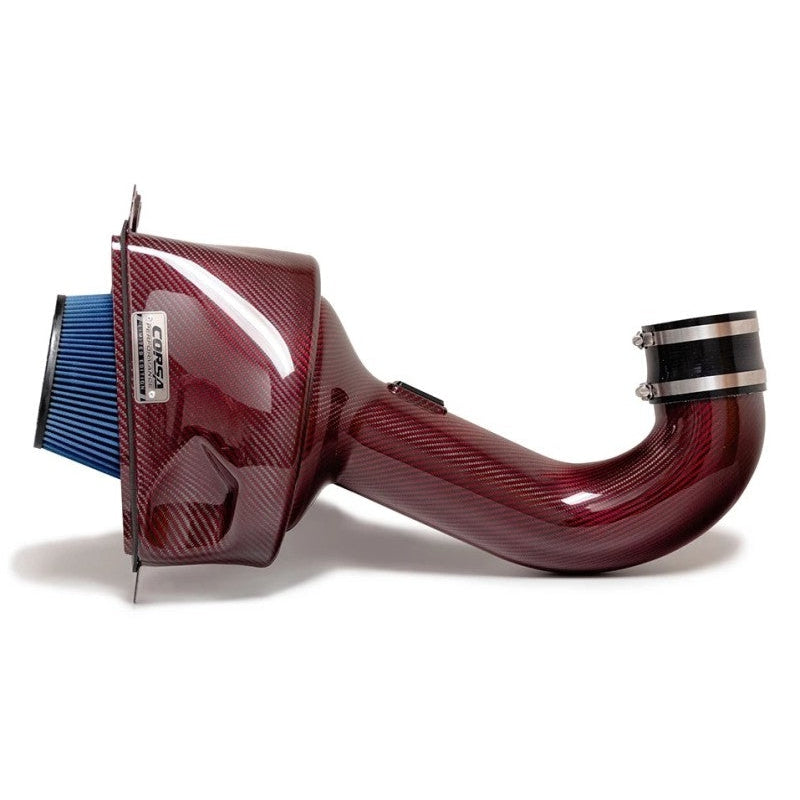 Corsa 15-19 Chevrolet Corvette C7 Z06 6.2L V8 Red Carbon Fiber Air Intake (Does Not Fit ZR1)