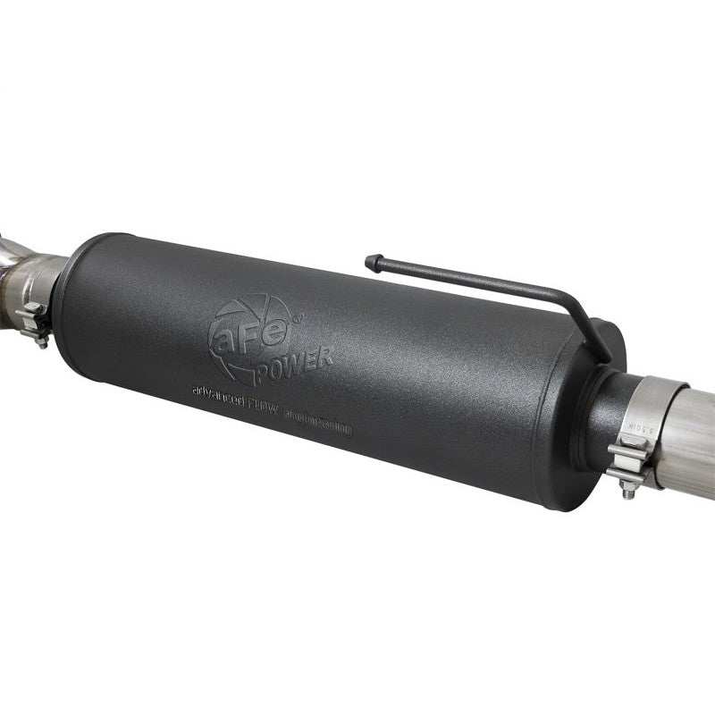 aFe MACH Force-Xp 3in to 3-1/2in 304 SS Cat-Back Exhaust w/Black Tip 17-18 Ford F-150 Raptor V6 3.5L