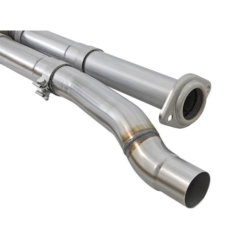 aFe MACHForce XP 3in 409-SS Exhaust Cat-Back 2017 Ford F-150 Raptor V6-3.5L (tt) w/ Black Tip