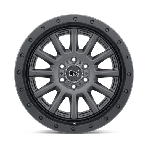Black Rhino DUGGER Gun Black 17x8.5 -34 5x127mm 71.5mm