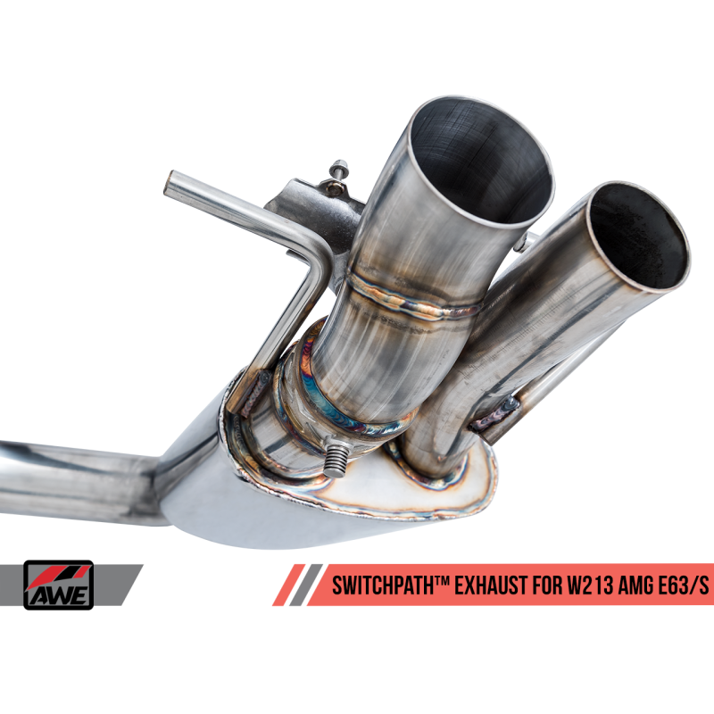 AWE Tuning Mercedes-Benz W213 AMG E63/S Sedan/Wagon SwitchPath Exhaust System - for Non-DPE Cars