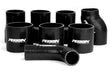 PERRIN 08-14 Subaru WRX Front Mount Intercooler Boost Tubes + Hardware - Black Tubes