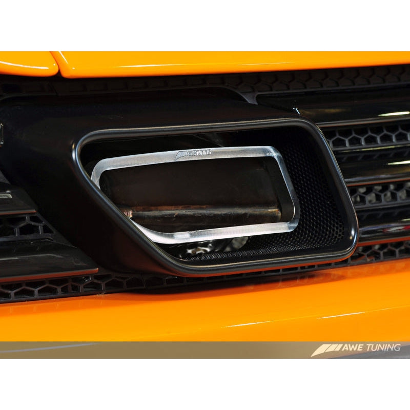 AWE Tuning McLaren MP4-12C Performance Exhaust - Machined Tips