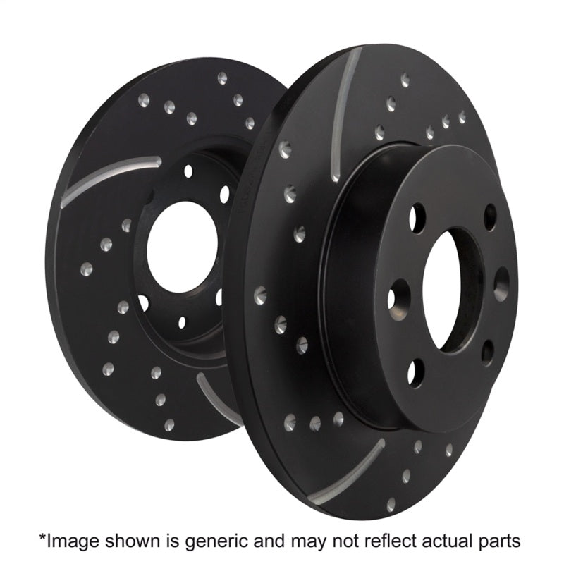 EBC 09 - 14 Mini Hardtop 1.6 Turbo J.C Works GD Sport Rear Rotors Brake Rotors - Slot & Drilled