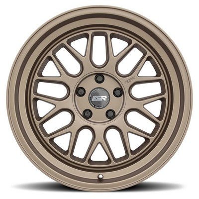 ESR Wheels CR1 Matte Bronze 18x10.5 +30 5x114.3mm 72.6mm Wheels