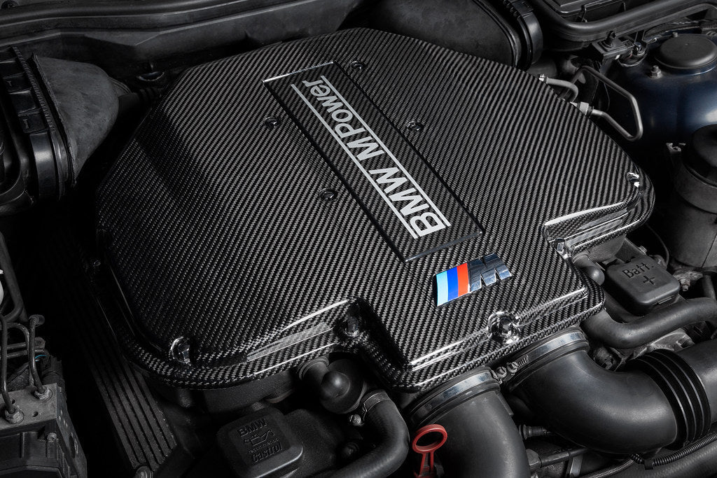 Eventuri BMW E39 M5 / E52 Z8 (S62) Black Carbon Plenum Lid Engine Covers