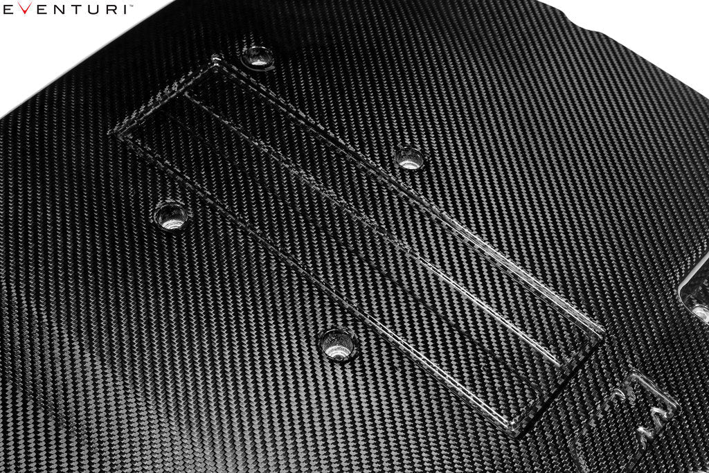 Eventuri BMW E39 M5 / E52 Z8 (S62) Black Carbon Plenum Lid Engine Covers