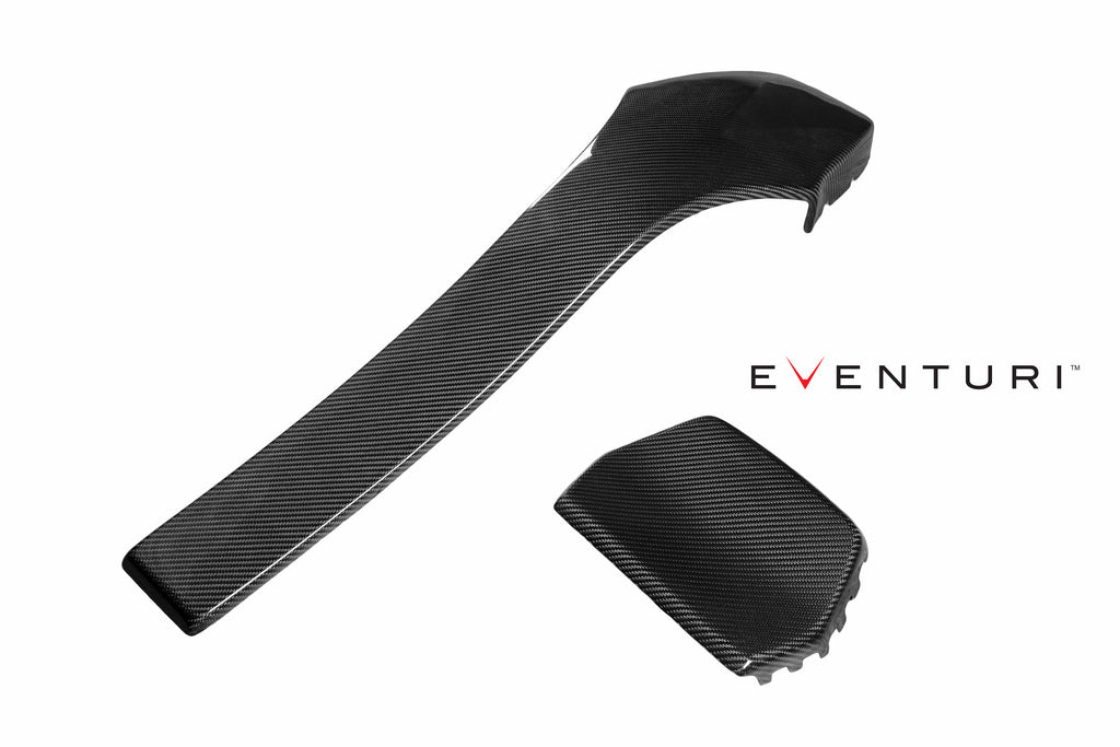 Eventuri BMW F80 M3 / F82 M4 Black Carbon Seat Back Cover Set Dash & Interior Trim