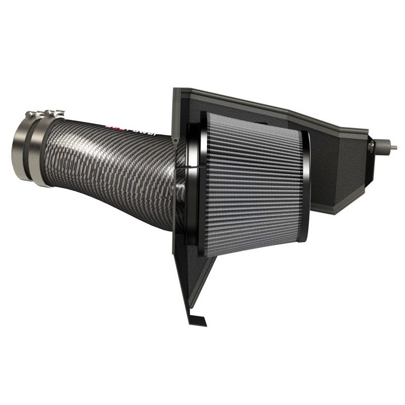 aFe POWER Magnum FORCE Carbon Fiber Stage 2 Pro Dry S CAIS - 11-18 Dodge Challenger/Charger V8-6.4L