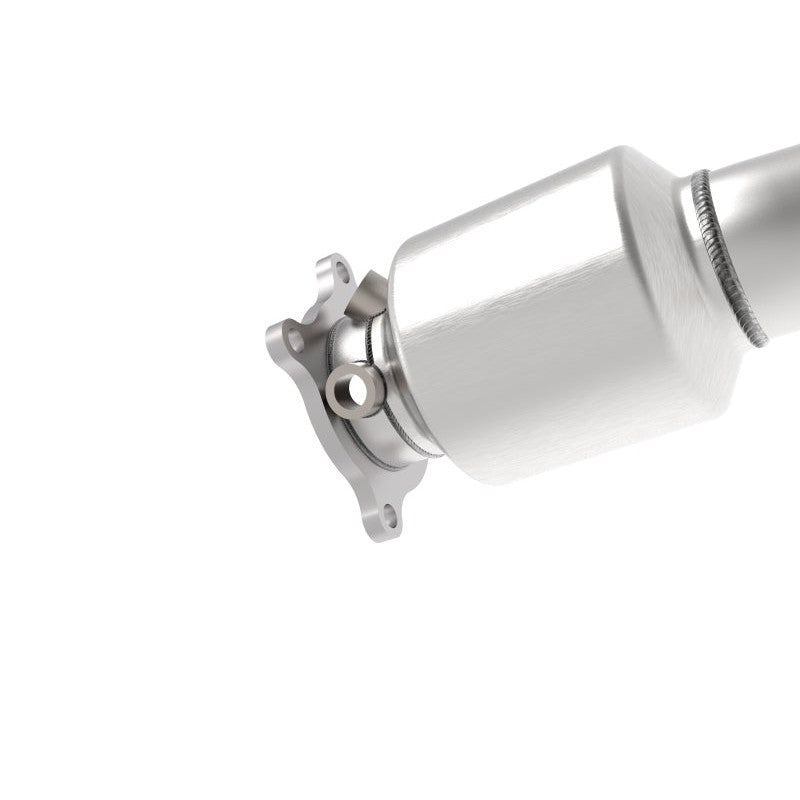aFe Twisted Steel 3in. Downpipe - 304 Stainless w/ Cat - 09-16 Audi A4