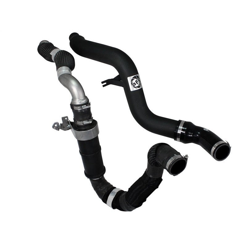 aFe Bladerunner Intercoolers 3in Black Tube Hot Side w/ Couplings & Clamps 14-15 Ram 1500 V6-3.0L