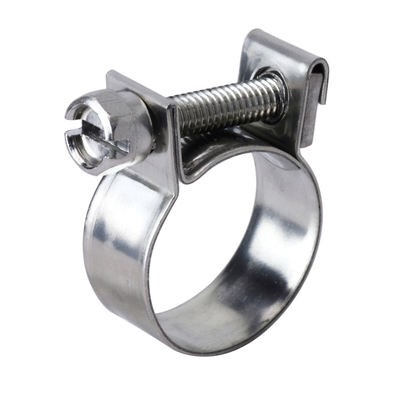 HPS 100% 304 Stainless Steel Fuel Injection Hose Clamps Heater Coolant Radiator