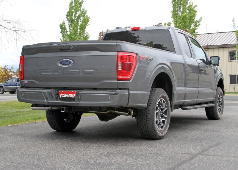 Flowmaster 21-25 Ford F150 2.7L/3.5L/5.0L American Thunder Cat-Back Exhaust System-Catback-Flowmaster