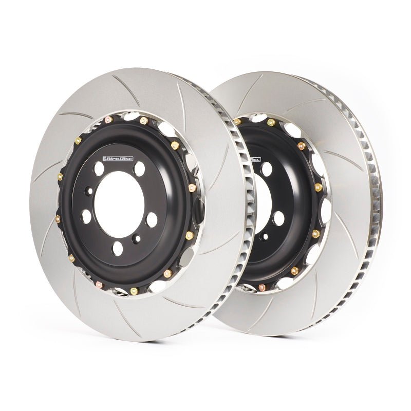 GiroDisc 2017+ Audi TT RS (8S) Slotted Front Rotors-Brake Rotors - Slotted-GiroDisc