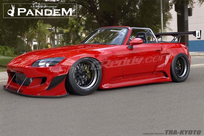 GReddy 00 - 09 Honda S2000 Greddy X Pandem Front Lip - Bumper Covers - Front - GReddy