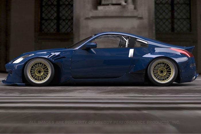 GReddy 03 - 08 Nissan 350Z Rocket Bunny Front Lip - Lips & Splitters - GReddy