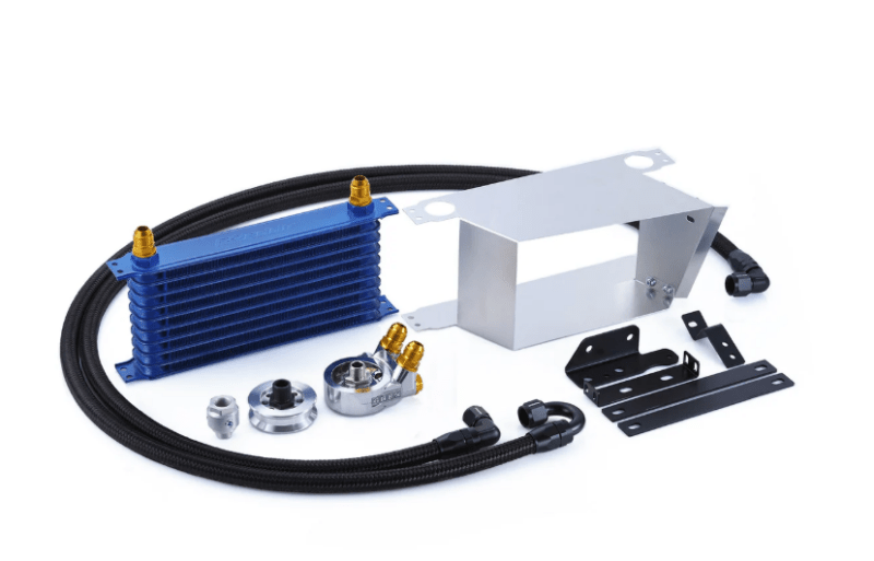 GReddy 17+ JDM Specific Subaru BRZ 10 - Row Oil Cooler Kit with Shroud - Oil Coolers - GReddy