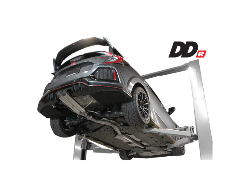GReddy 2017+ Honda Civic Type - R DD - R Sport Exhaust System (Resonated) - Catback - GReddy