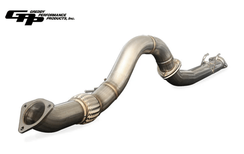 GReddy 2017+ Honda Civic Type R EXR 3in Front Over Pipe & Mid Pipe Combo - Downpipes - GReddy
