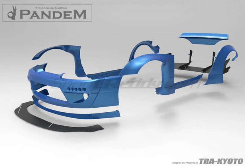 GReddy 99 - 03 Nissan Silvia S15 Rocket Bunny Front Splitter - Lips & Splitters - GReddy