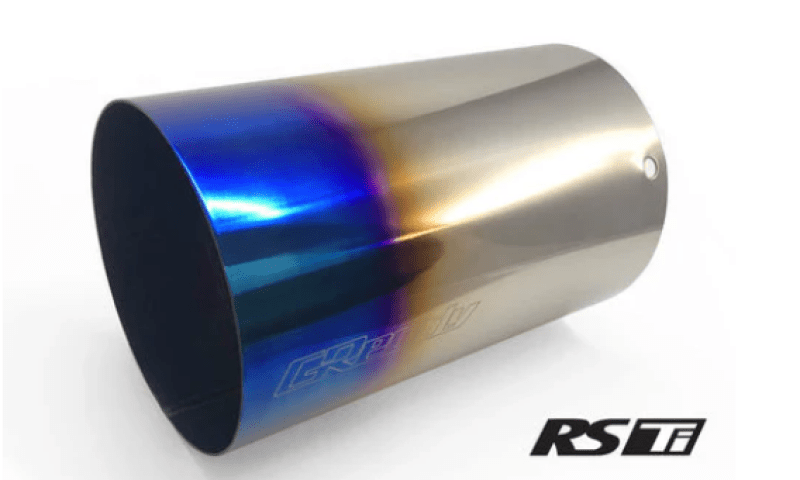GReddy Burnt Titanium Tip 115mm Diameter 170mm Length (for Revolution RS/RS - TI/RS - Race) - Tips - GReddy