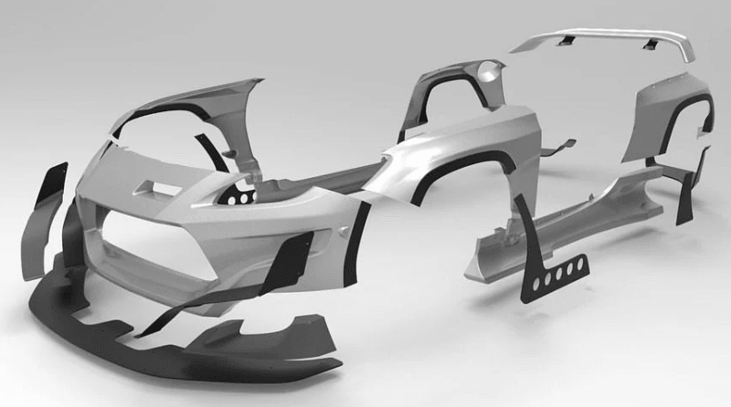 GReddy Pandem 2022+ Toyota GR86 (ZN8) Rocket Bunny Optional Wing - Spoilers - GReddy