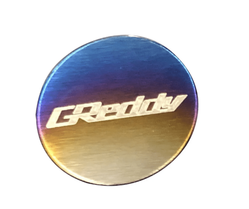 GReddy Titanium Disk Badge for Type - A Shift knob - Shift Knobs - GReddy