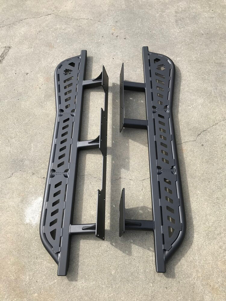 Greenlane Offroad 5TH GEN 4RUNNER ALUMINUM SLIDERS WITH REAR KICK OUT