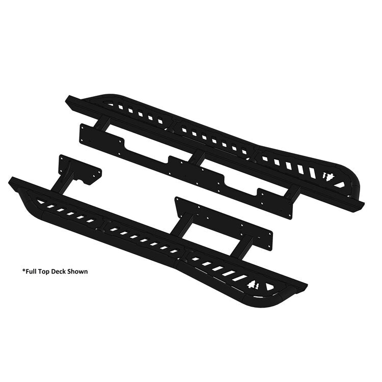 Greenlane Offroad 5TH GEN 4RUNNER ALUMINUM SLIDERS WITH REAR KICK OUT