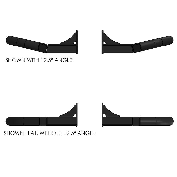 Greenlane Offroad 5TH GEN 4RUNNER ALUMINUM SLIDERS WITH REAR KICK OUT