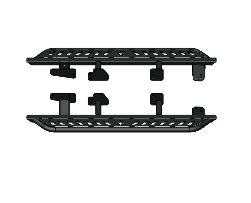 Greenlane Offroad 6TH GEN 4RUNNER ALUMINUM STRAIGHT SLIDERS