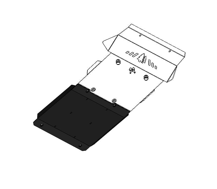 Greenlane Offroad 6TH GEN 4RUNNER TRANSMISSION SKID PLATE
