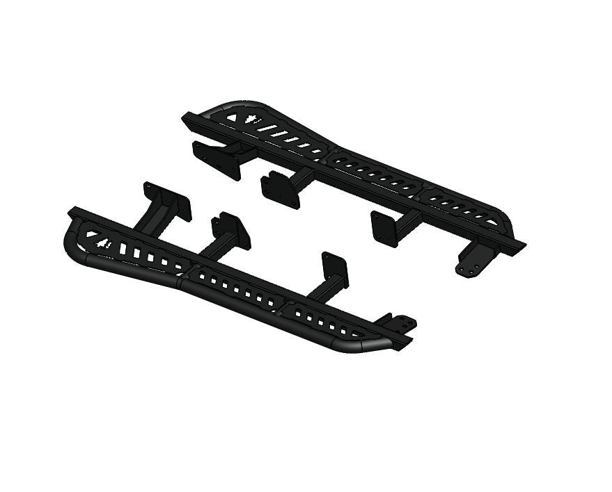 Greenlane Offroad 6TH GEN ALUMINUM SLIDERS WITH REAR KICK OUT