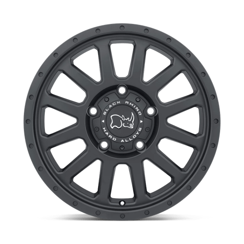 Black Rhino HAVASU Matte Black 18x8 +48 6x130mm 84.1mm