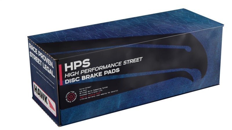 Hawk 08-10 Honda Accord 2.4L/3.0L/3.5L / 09-10 Acura TST 2.4L HPS Street Rear Brake Pads-Brake Pads - Performance-Hawk Performance