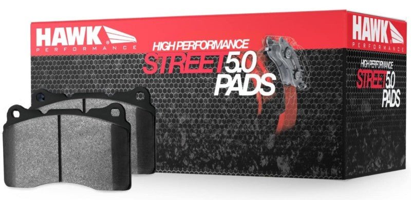 Hawk 16-18 Porsche Macan HPS 5.0 Street Rear Brake Pads-Brake Pads - Performance-Hawk Performance