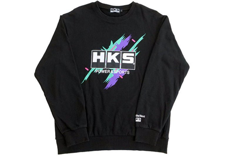 HKS PULLOVER SUPER RACING BLACK 2L-Sweatshirts-HKS