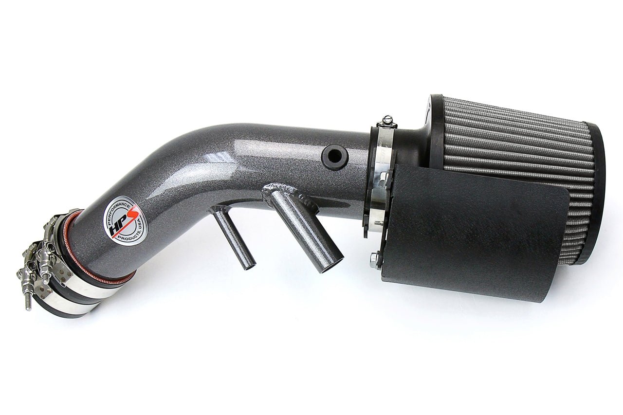 HPS Shortram Air Intake Kit 2015 - 2017 Hyundai Sonata Eco 1.6L Turbo, Includes Heat Shield, Gunmetal Air Intake Kit