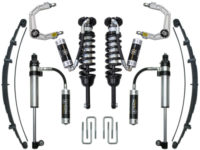 ICON 05 - 15 Toyota Tacoma 0 - 3.5in/16 - 17 Toyota Tacoma 0 - 2.75in Stage 8 Suspension System w/Billet Uca Coilovers