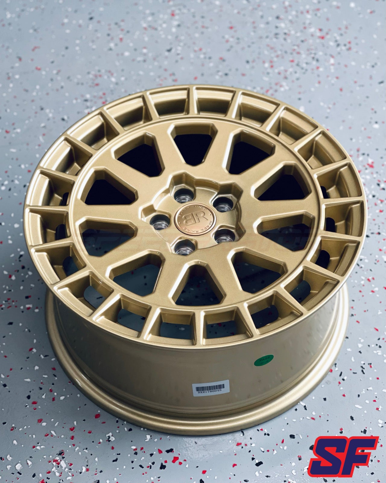 BLACK RHINO BOXER 17x8.0 +40 5x100 GLOSS GOLD