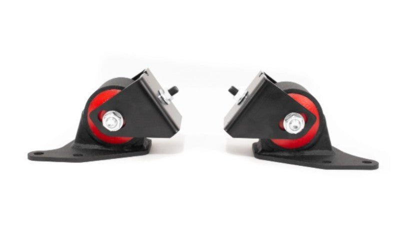 Innovative 90 - 93 Mazda Miata NA 1.6L Black Steel Replacement Mounts 75A Bushings (No Trans Mount) Engine Mounts