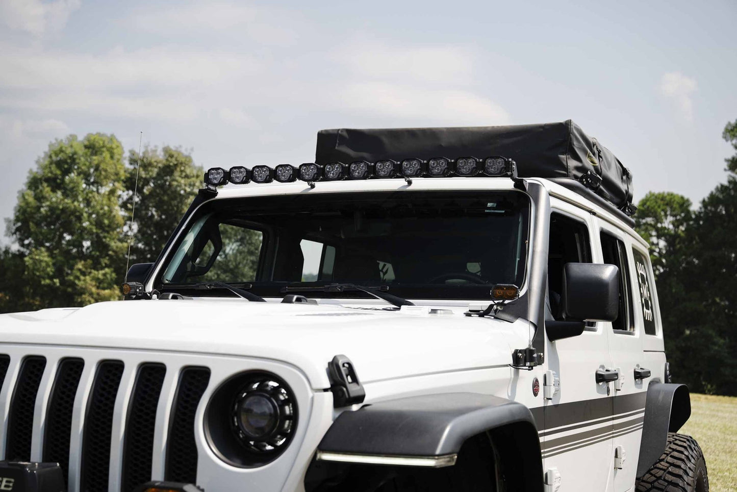 Jeep Wrangler JL (2018+) Morimoto 4Banger Light Bar System - LED Light Bars - Morimoto