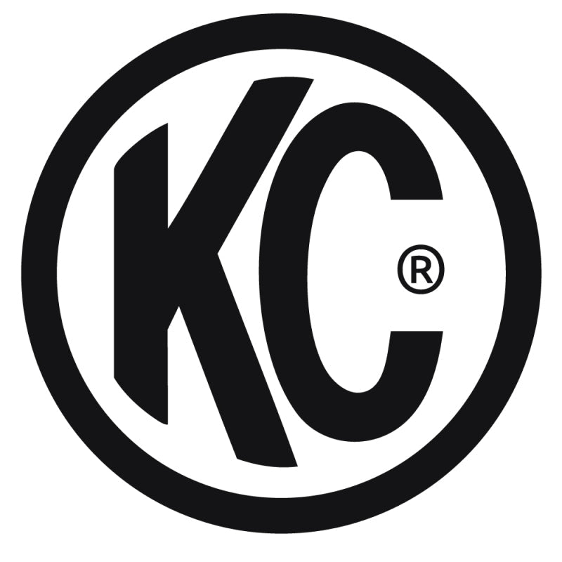KC HiLiTES Cyclone V2 LED - Replacement Lens - Amber - Single-Light Bars & Cubes-KC HiLiTES