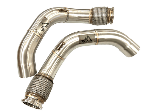 MAD BMW F90 M5 F92 M8 S63R Secondary Downpipe
