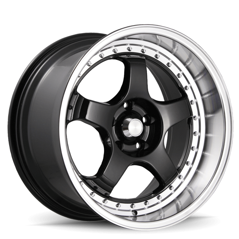 Konig SSM 18x8 5x114.3 ET35 Gloss Black w/ Machined Lip-Wheels - Cast-Konig